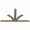 Ekena Millwork Richland Smooth Timber Gable Bracket, Douglas Fir, 84"W x 49"H x 1 1/2"D x 5 1/2"F, 14/12 Pitch GBW084X49X0206RIC00SDF - alternate 3